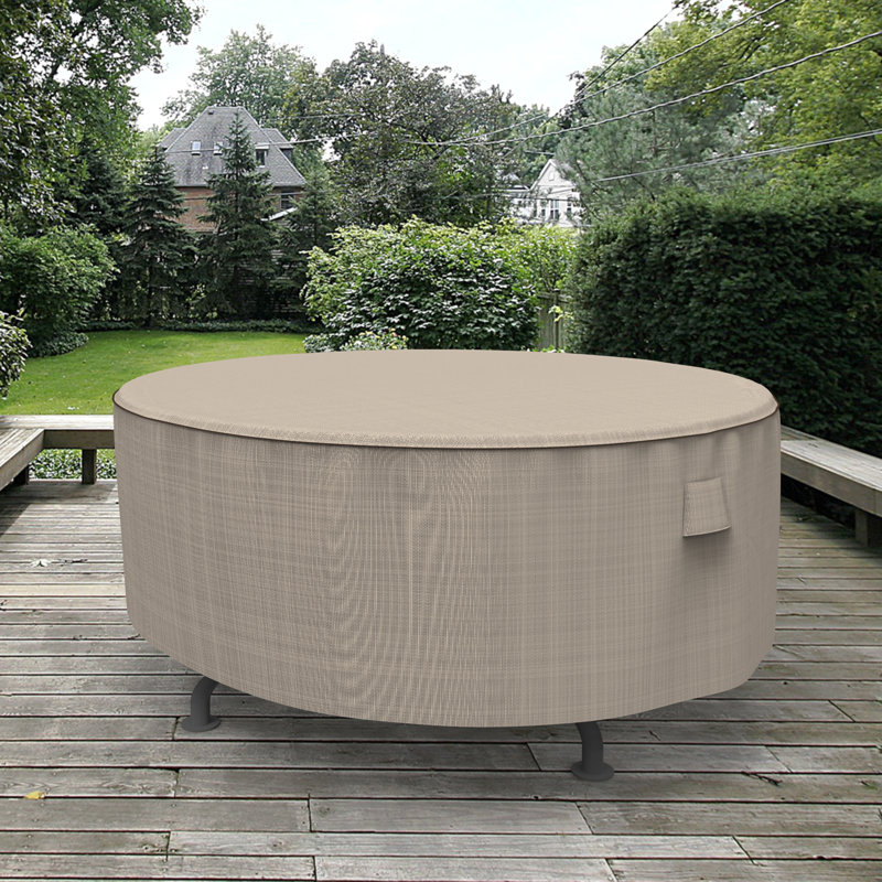 Arlmont & Co. Miguel Round Patio Table Cover & Reviews Wayfair